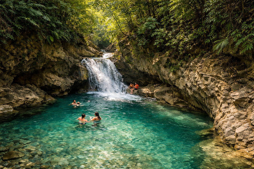 The Waterfalls of Damajagua